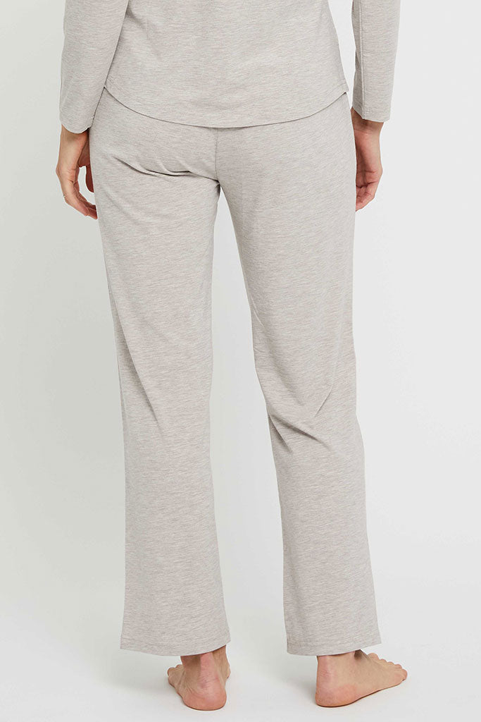 Henley PJ Set - Oatmeal