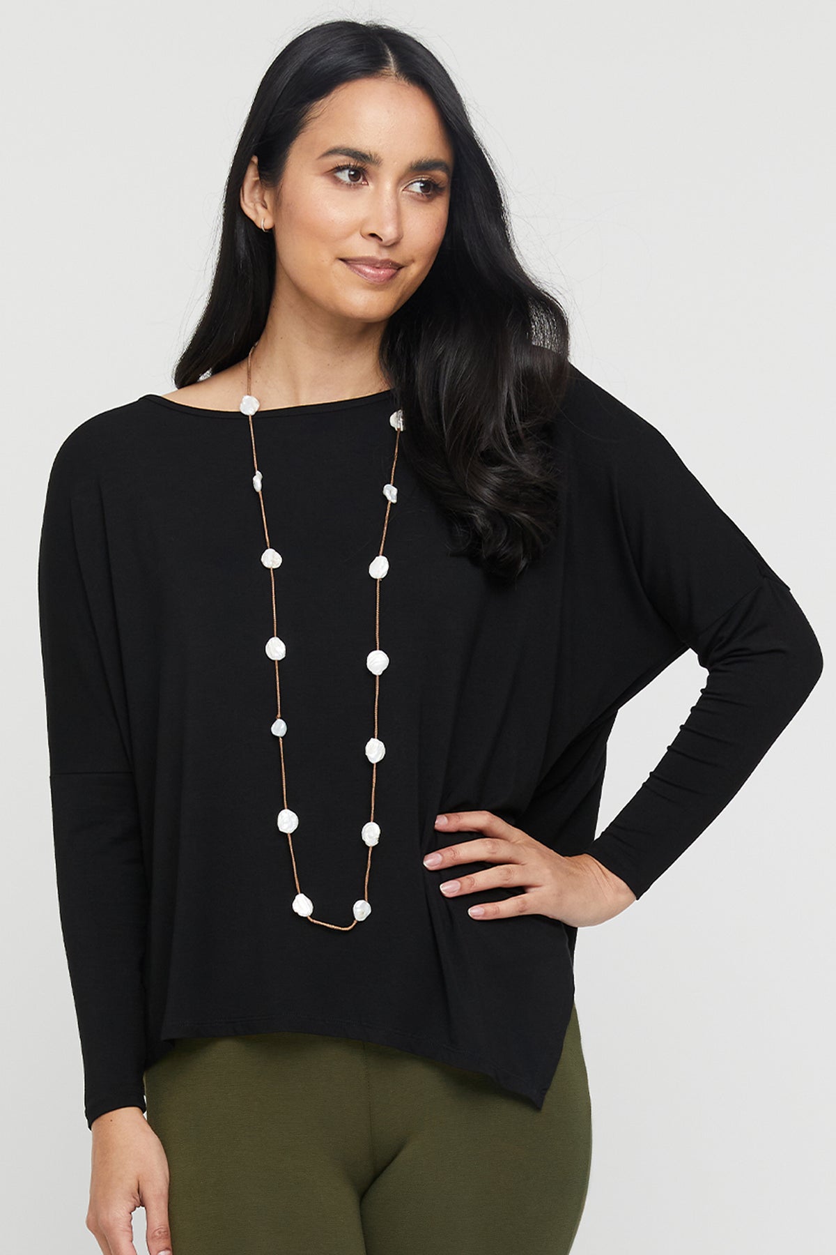 Relax Boatneck - Black