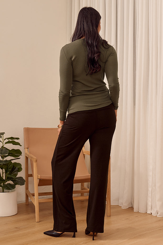 Sadie Layering Knit - Khaki
