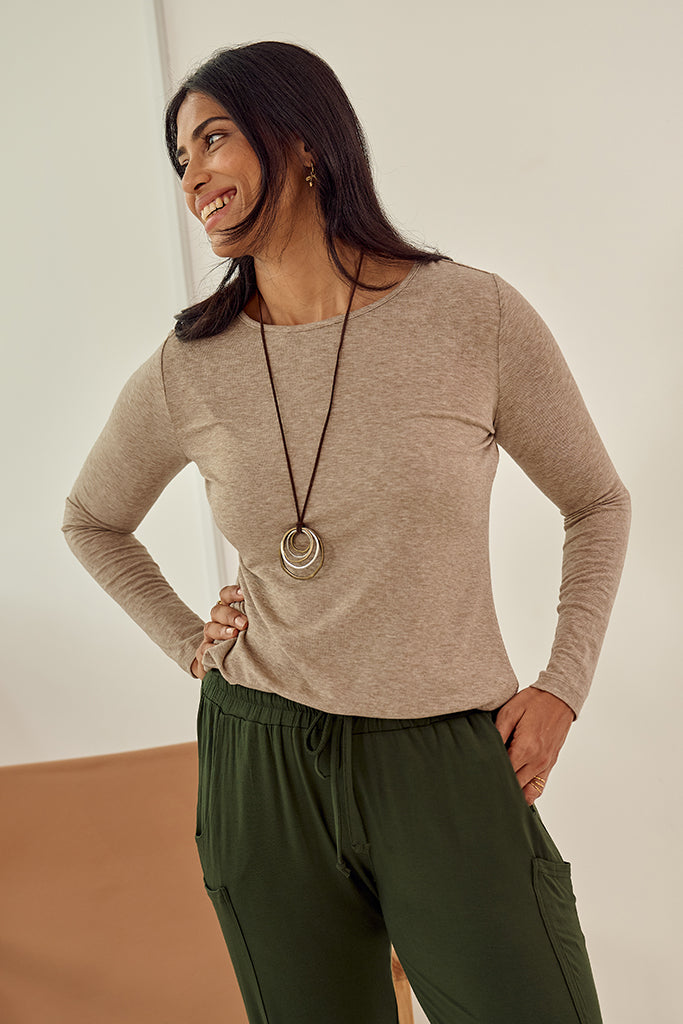 Sadie Layering Knit - Oatmeal