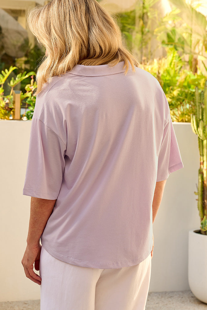 Seraphina Shirt - Pale Lilac