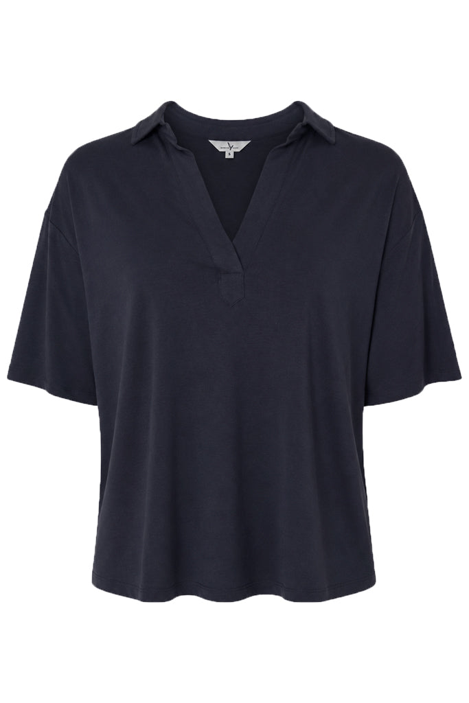Seraphina Shirt - Washed Navy