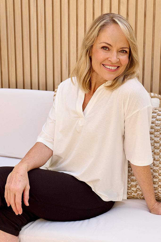 Seraphina Shirt - Soft White
