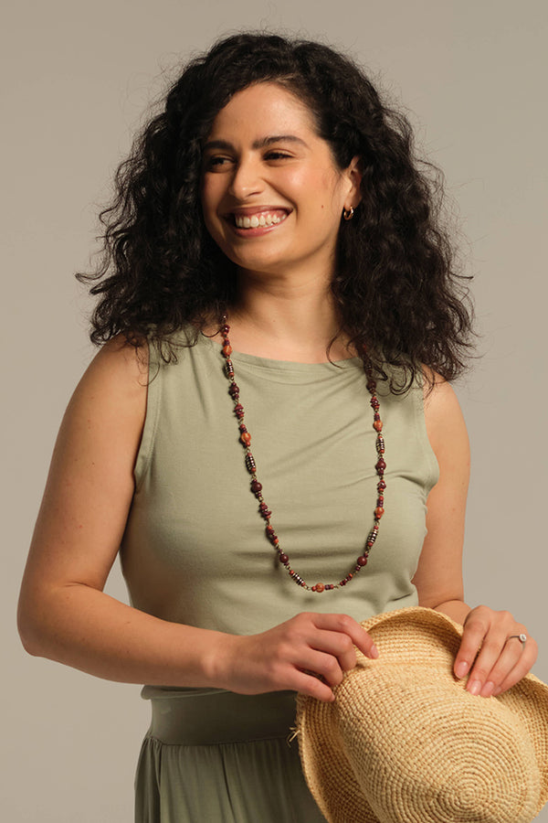 Bamboo Shell Top - Sage | Bamboo Body