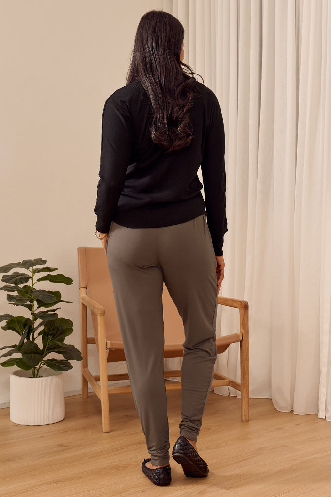Softline Slouch Pants - Slate
