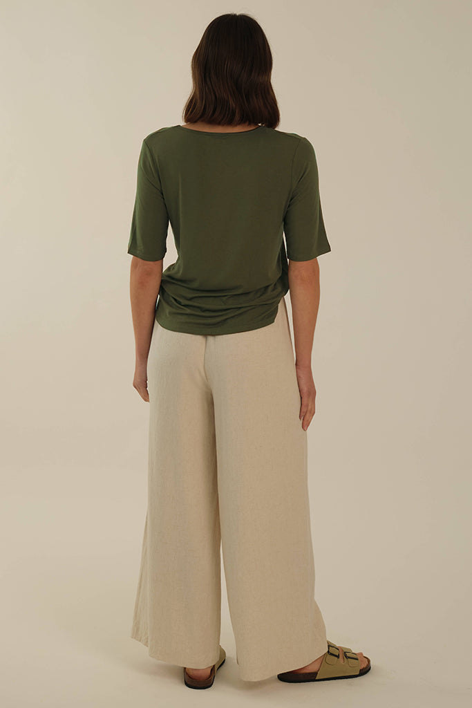 Sophie Top - Dark Olive