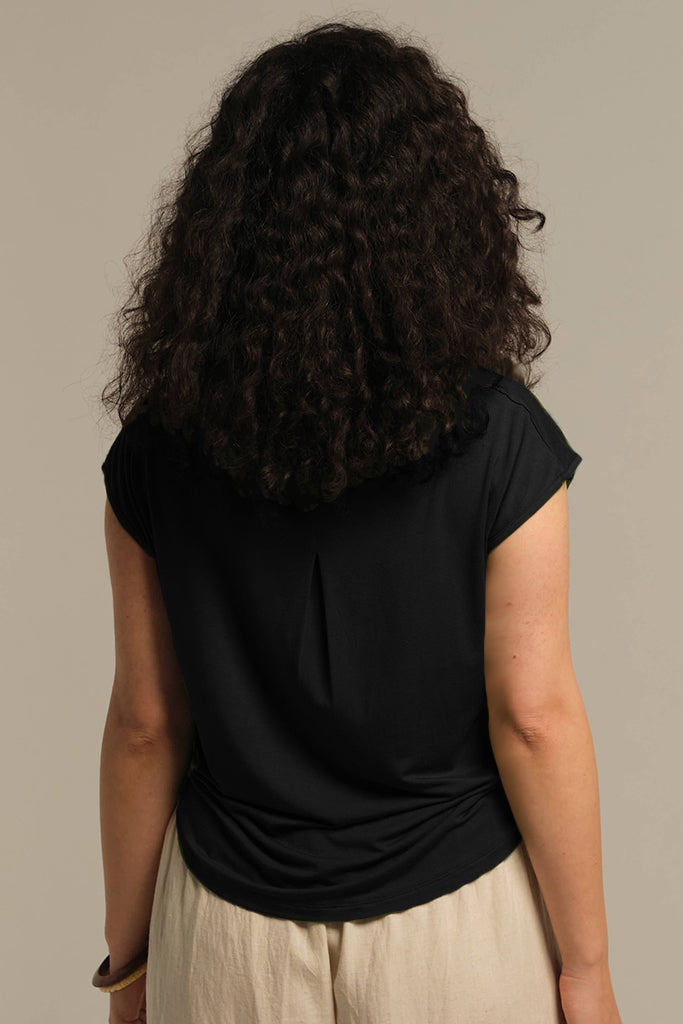Spade Bamboo Tee - Vintage Black