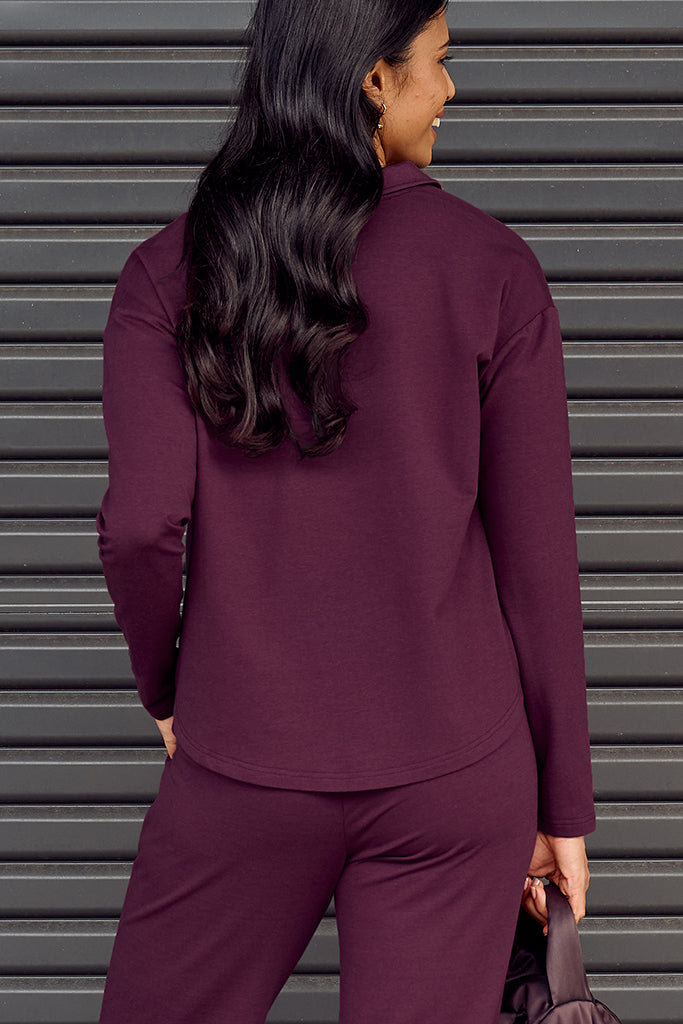 Stevie Top - Burgundy
