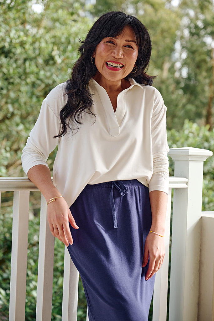 Stevie Top - Soft White
