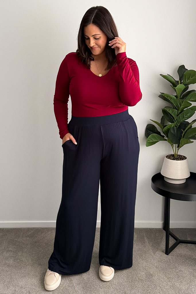 Tilly Pants - Dark Navy