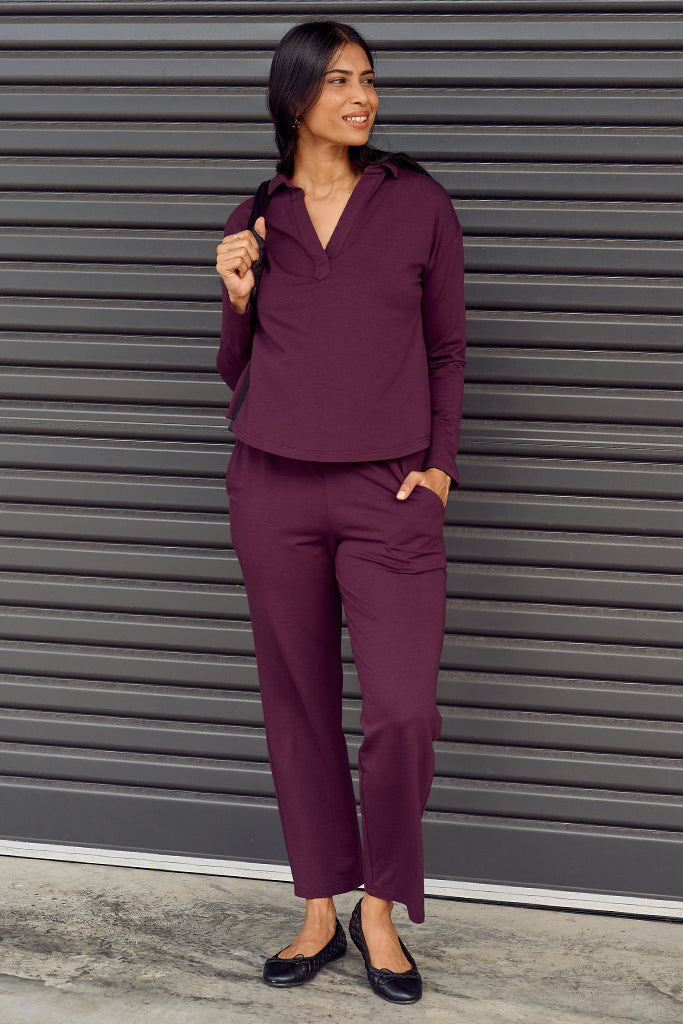 Tokyo Travel Set - Burgundy