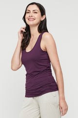 Vest Top - Plum