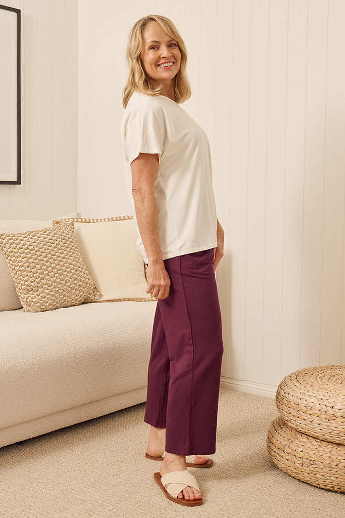 Voyager Pants - Burgundy