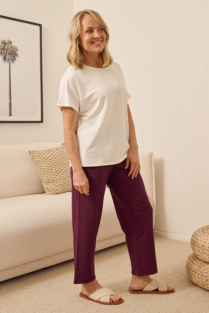 Voyager Pants - Burgundy