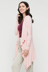 Waterfall Cardigan - Pale Pink