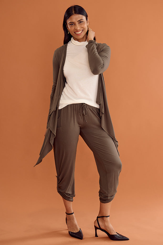 Waterfall Cardigan - Slate