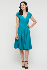 Wrap Dress - Teal