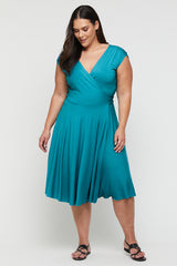 Wrap Dress - Teal