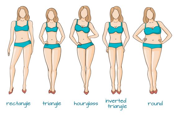 All about Angelina Jolie's body type, the inverted triangle 