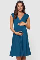 Wrap Dress - Dark Teal