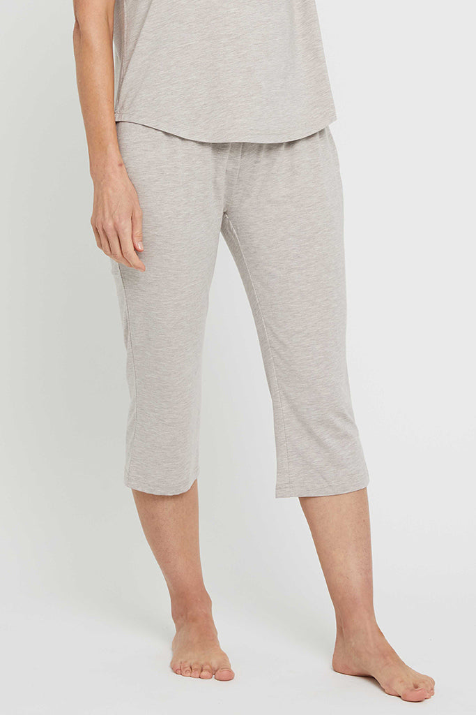 3/4 PJ Pant - Oatmeal