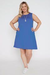 Adele Dress - Periwinkle
