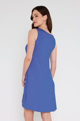 Adele Dress - Periwinkle