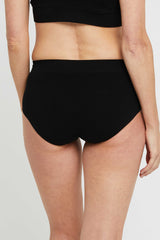 Seamless Bamboo Briefs - 3 Pack - Black