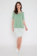 Carter Tunic Top - Seafoam