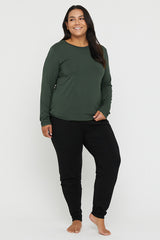 Cassie Crew Neck - Forest