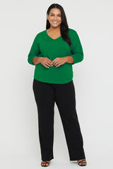 Dolman Sleeve Top - Green