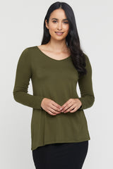 Monaco Top - Dark Olive