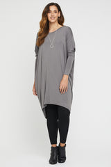 Catherine Dress - Gull Grey