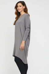 Catherine Dress - Gull Grey