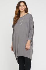 Catherine Dress - Gull Grey