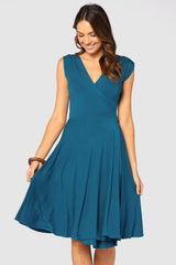 Wrap Dress - Dark Teal