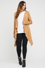 Waterfall Cardigan - Biscuit