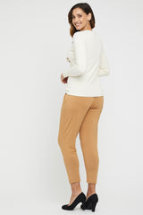 Peggy Bamboo Trouser - Biscuit