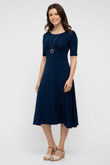 Harmony Dress - Navy