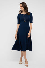 Harmony Dress - Navy