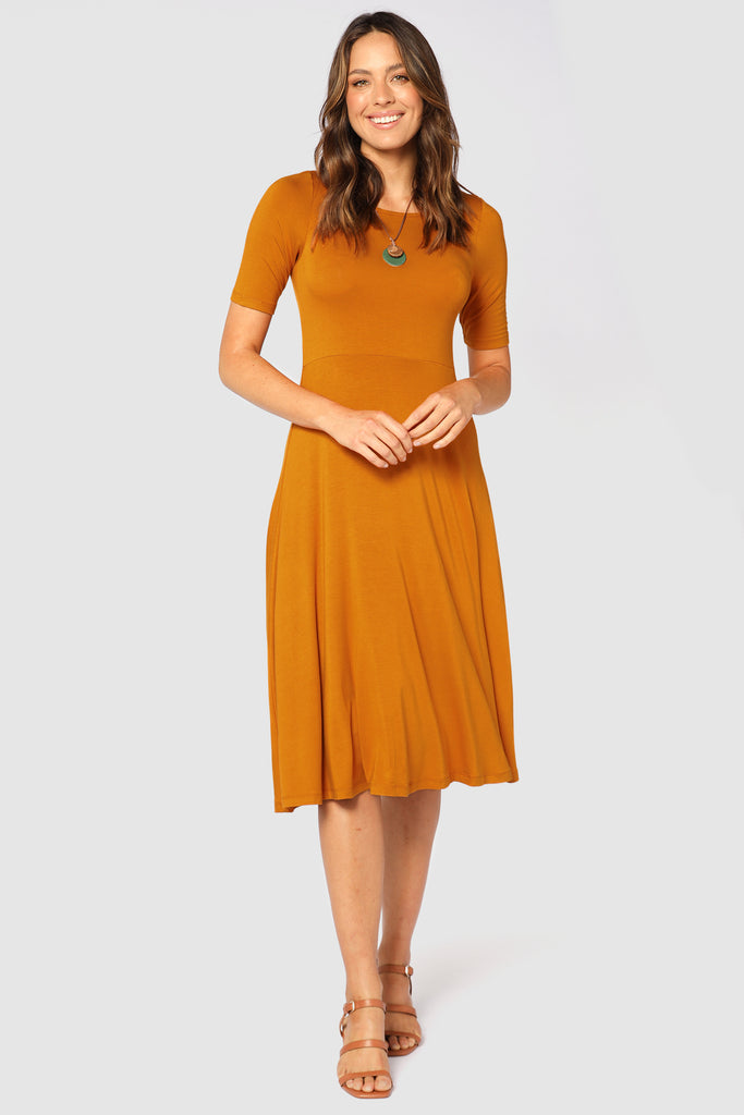 Harmony Dress - Turmeric