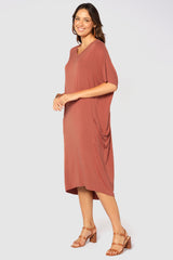 Samara Dress - Cedarwood