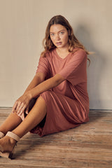 Samara Dress - Cedarwood