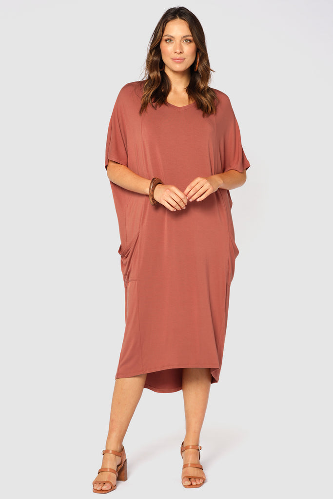 Samara Dress - Cedarwood