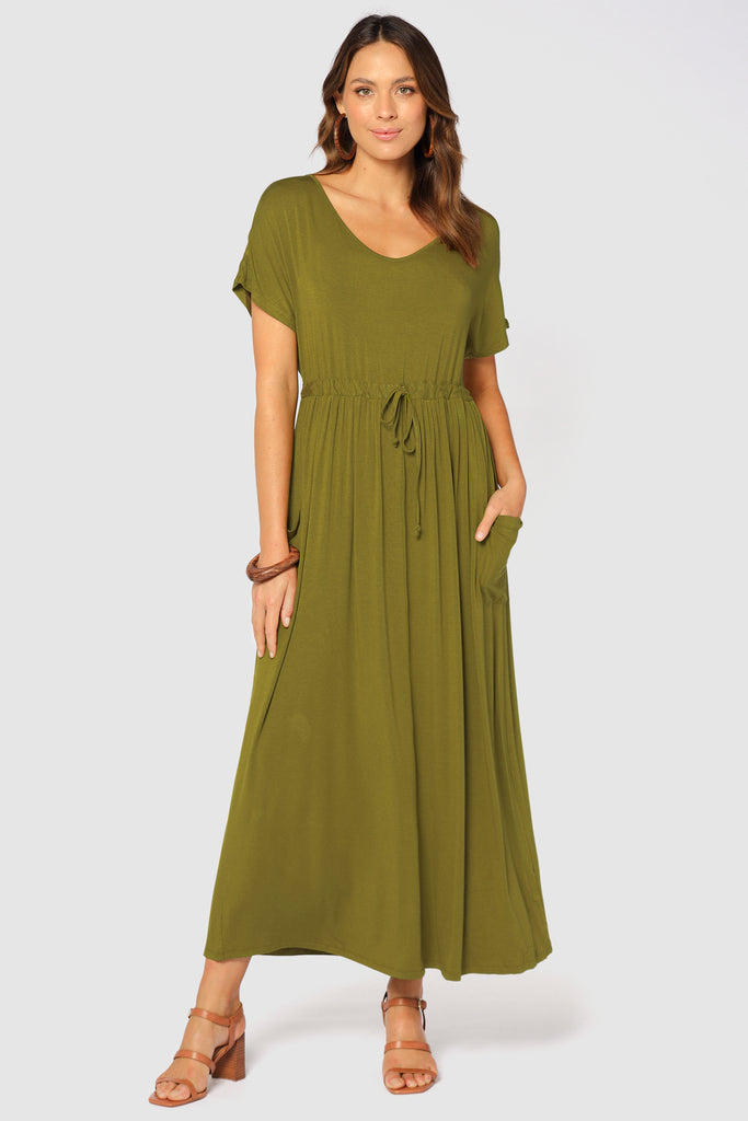 Mila Maxi Dress - Cardamom