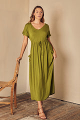 Mila Maxi Dress - Cardamom