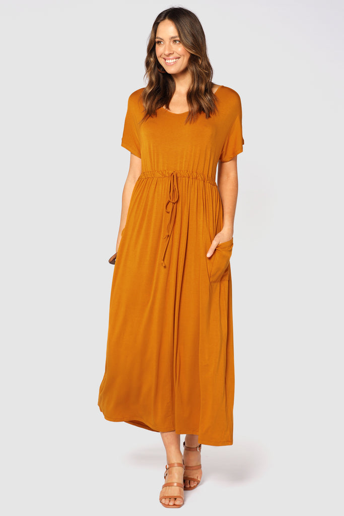 Mila Maxi Dress - Turmeric