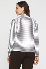 Everyday Cardi - Grey Stripe