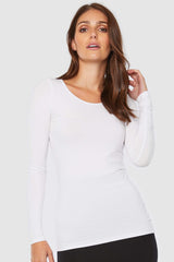 L/S Layering Top - White