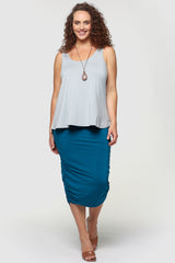 Relaxed Bamboo Singlet - Blue Haze